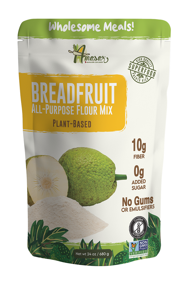 All-Purpose Breadfruit Flour Mix – Gluten-Free, High Fiber, Plant-Based, 24 oz